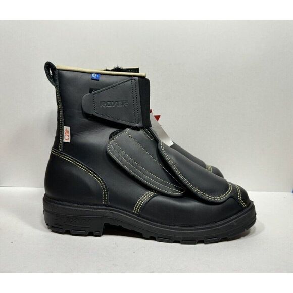 Royer 12002Xp-12 Men's Size 13 Reg Aluminum Toe 8-Inch Work Boots Black 12002Xp - Picture 1 of 9